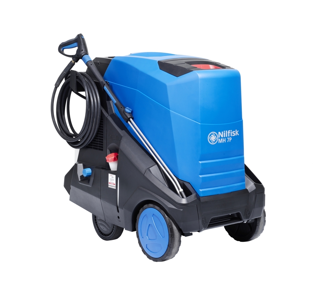 Nilfisk 107146965 MH 8P-180/2000 FAX Curățitor cu apă caldă de înaltă presiune 180 bar 400 volți