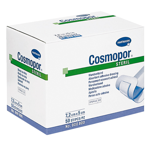 COSMOPOR steril Wundverband 5x7,2 cm  10 St  Pflaster