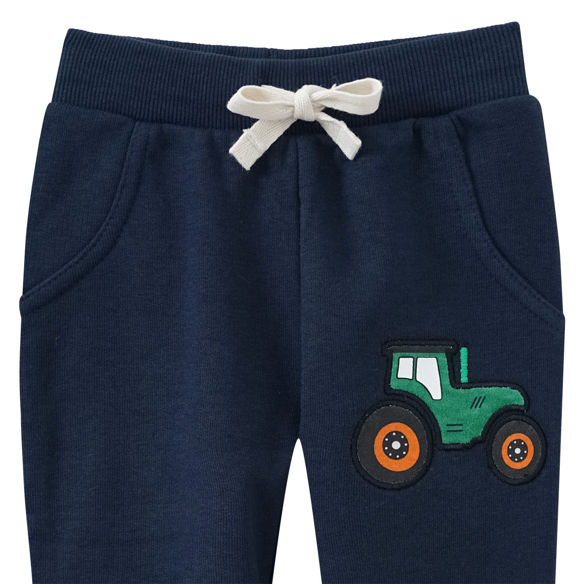Baby Jogginghose mit Trecker-Applikation