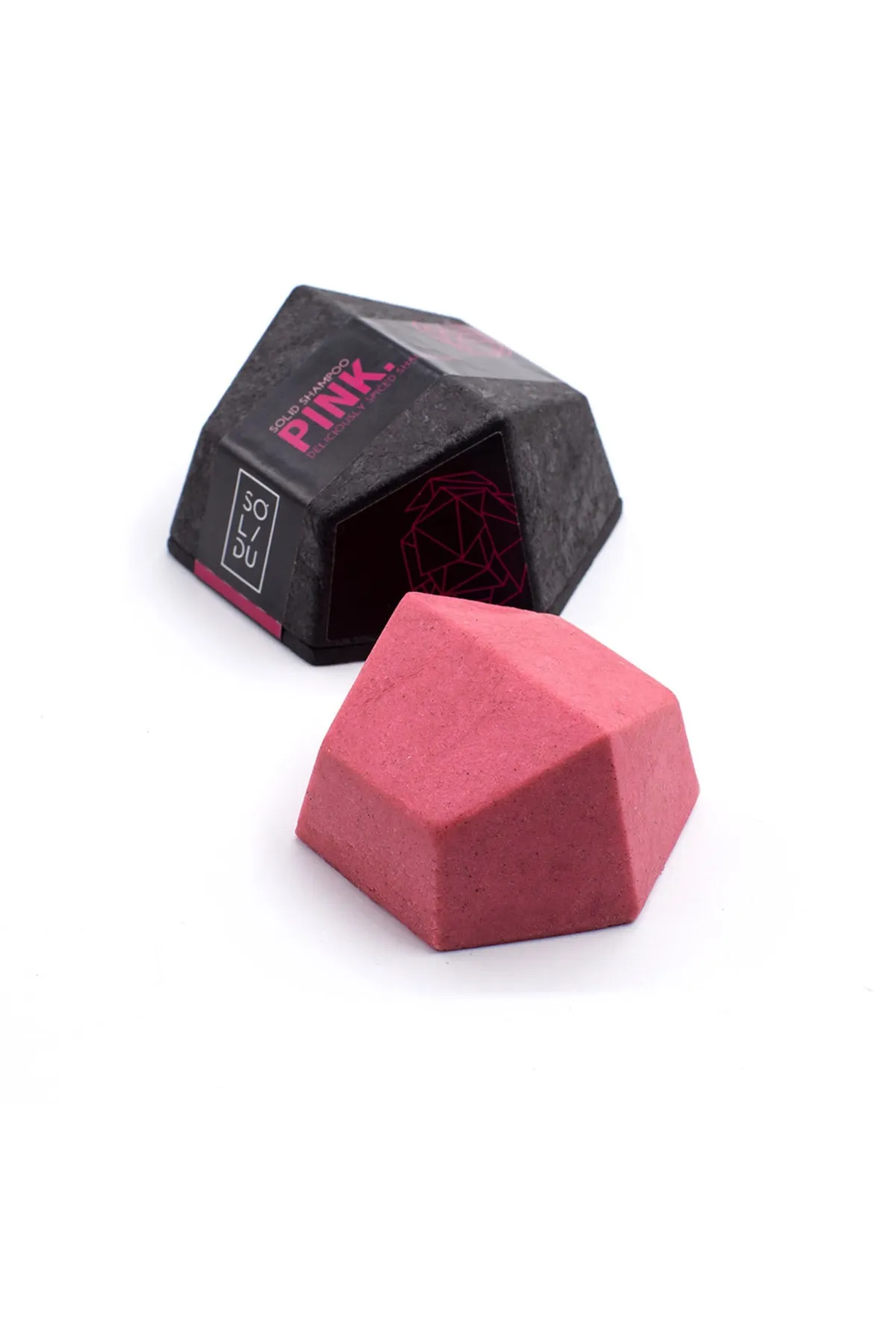 Solidu  The Pink Normal Hair Peonia & Ylang-Ylang Shampoo Bar 65 Gr 65 g