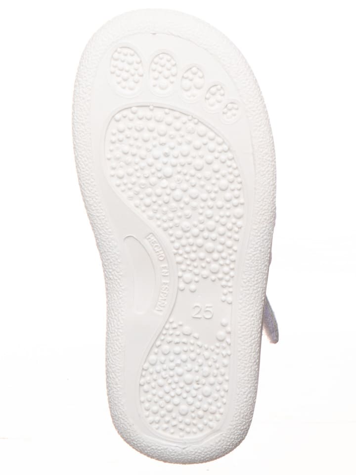 kmins Leder-Barfußschuhe in Weiß/ Bunt günstig kaufen