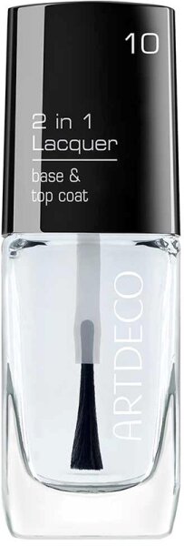 Artdeco 2 in 1 Lacquer Base & Top Coat Nagelunter- & Nagelüberlack