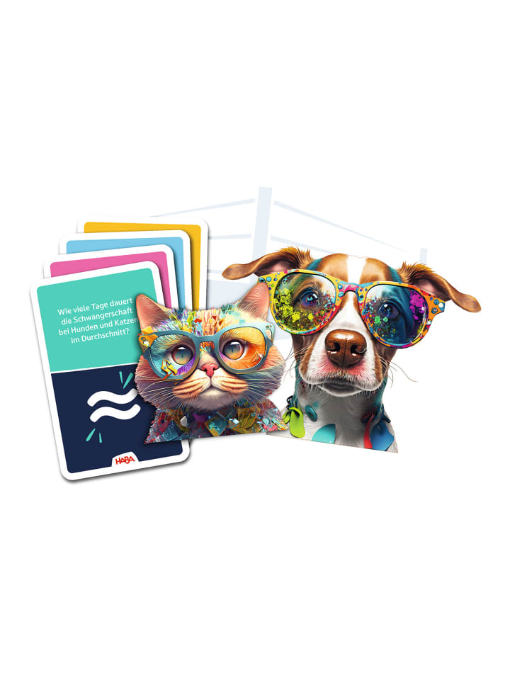 Haba Spiel Team Quiz Challenge in Katzen vs. Hunde günstig kaufen onesize