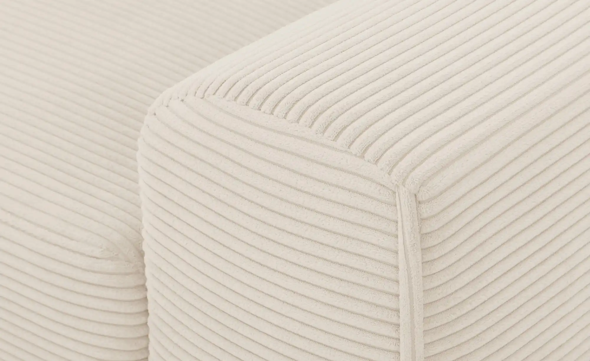 Twist Ecksofa aus Cord Capitol