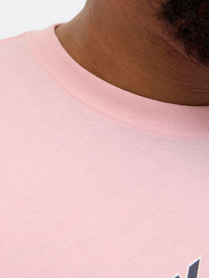 JACK & JONES PLUS T-shirt in Tickled Pink günstig kaufen