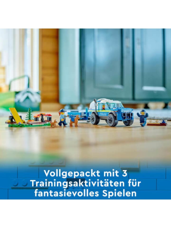 LEGO Bausteine City 60369 Mobiles Polizeihunde-Training günstig kaufen onesize