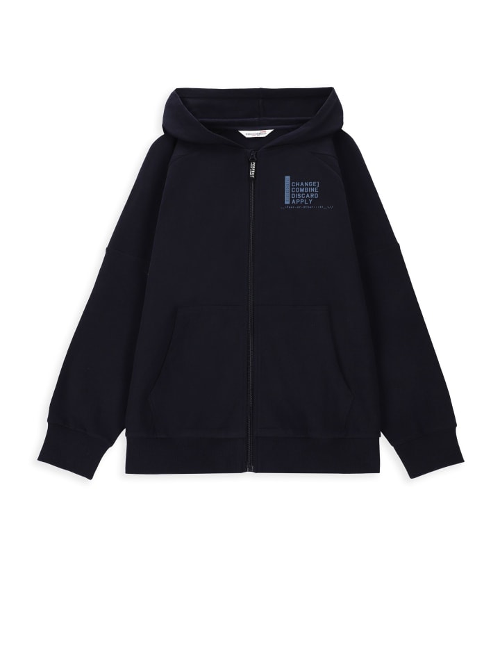 Coccodrillo Sweatshirt mit Reißverschluss  in dunkelblau günstig kaufen