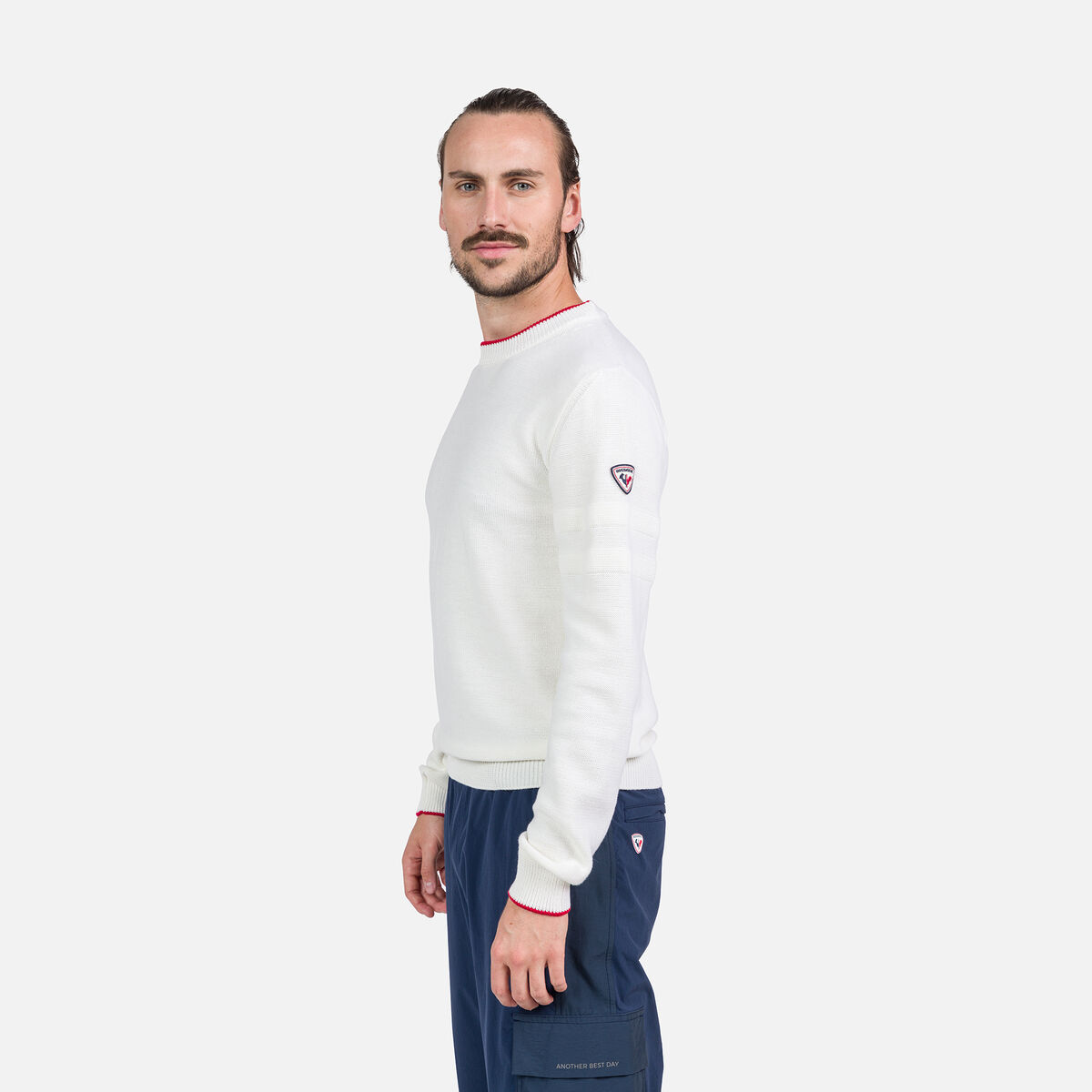 Stripe Herrenstrickpullover