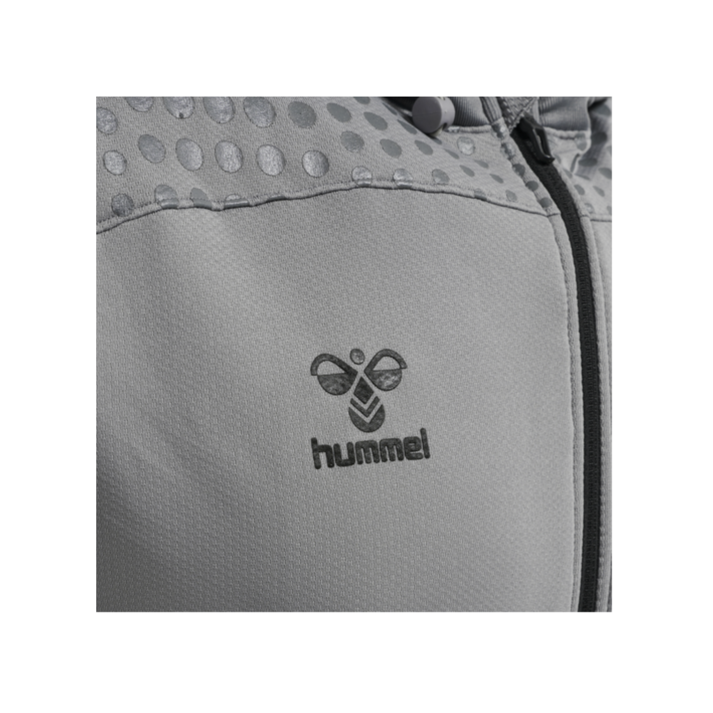 Hummel Lead Poly Hoody Grau F2006