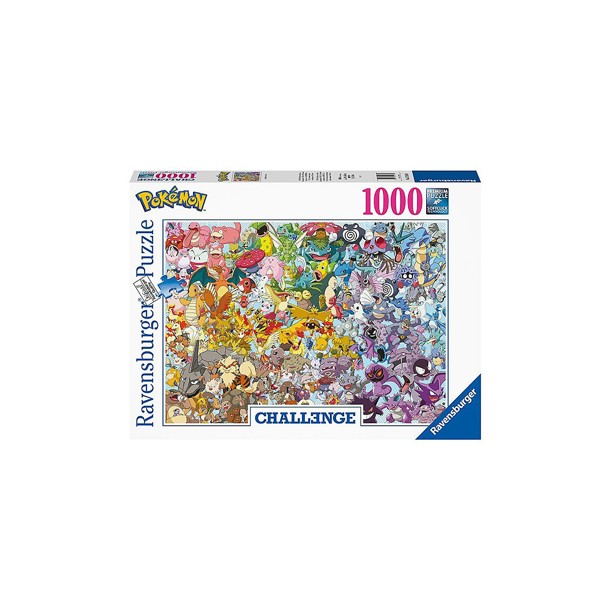 Puzzle 1000 Teile, 70x50 cm, Pokémon