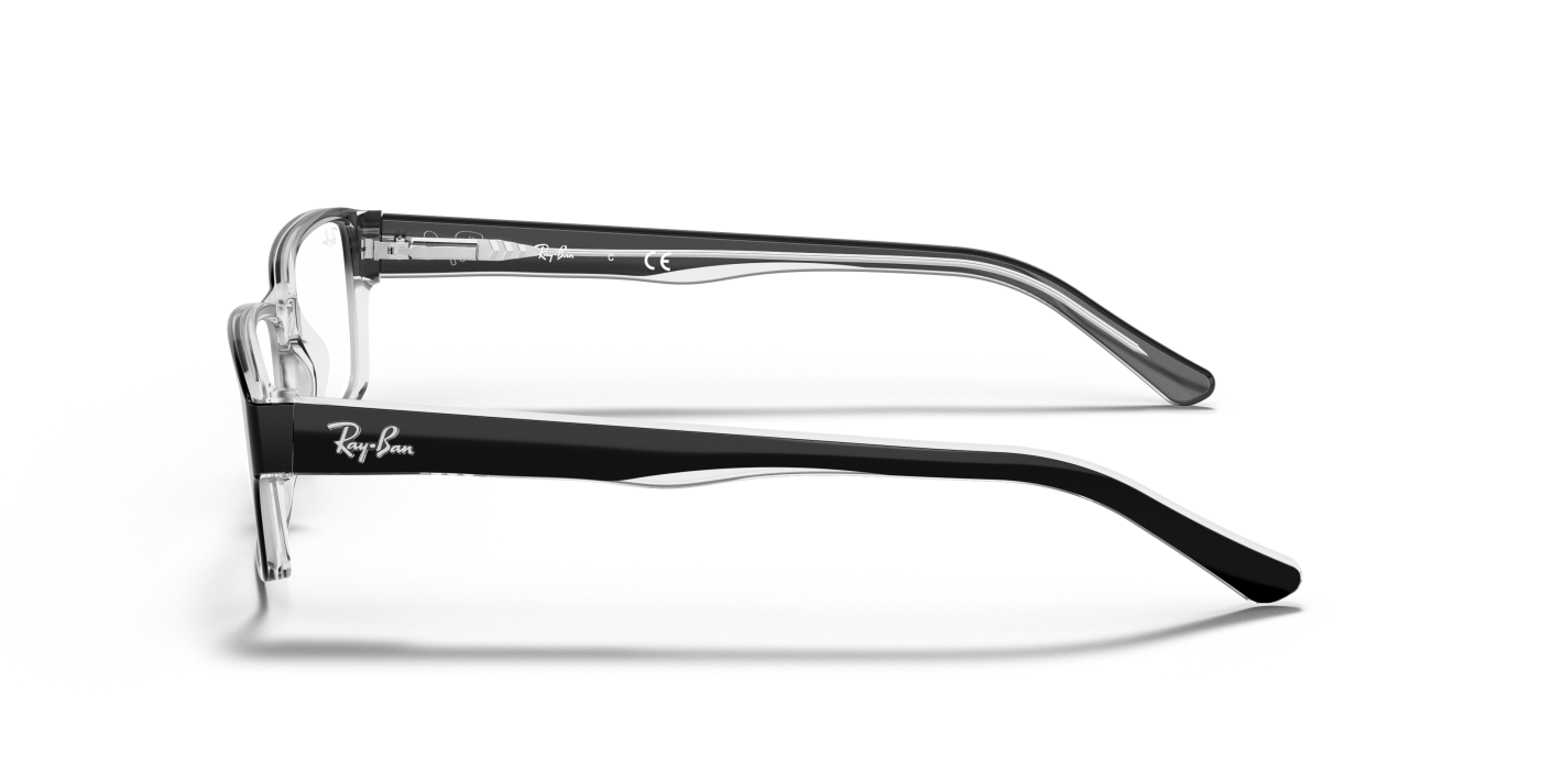 RB5169 OPTICS - Negru lucios pe transparent