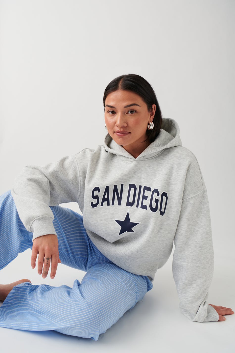 Printed hoodie