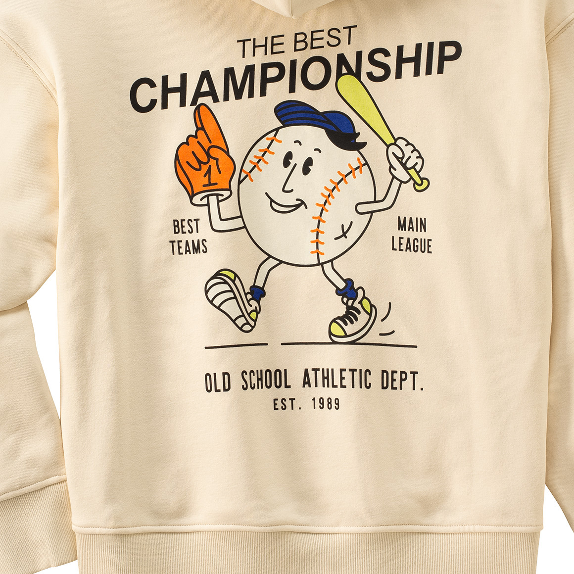 Jungen Hoodie mit Rücken-Print