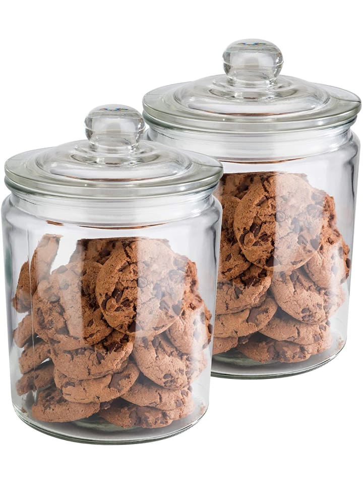 APS 2er Set Vorratsglas -CLASSIC-, Maße: 14 x 14 x 21,5 cm günstig kaufen onesize