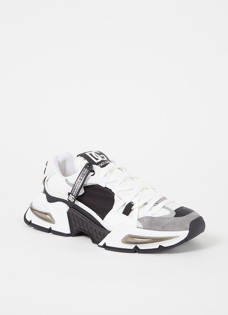 Sneakers Airmaster Dolce & Gabbana con dettagli in pelle di vitello e camoscio