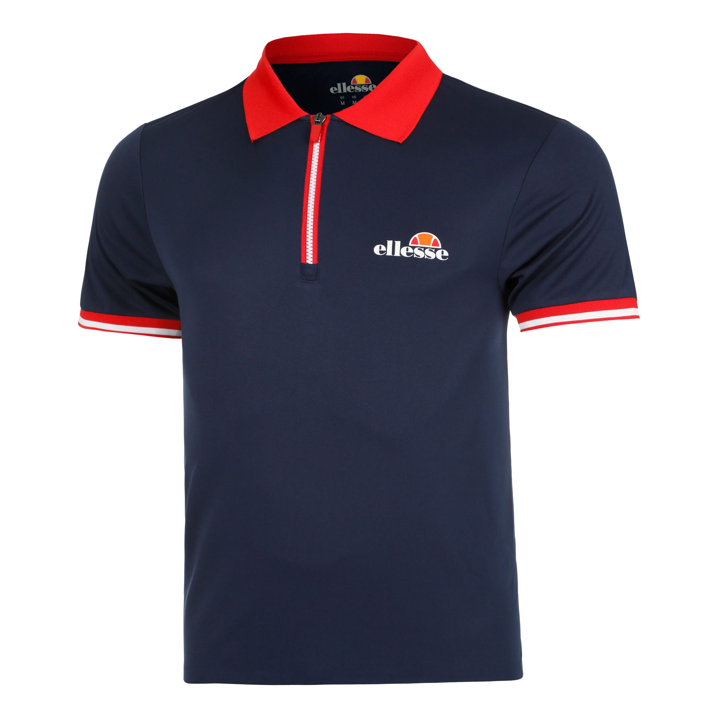 Coolidge Polo Herren - Dunkelblau, Rot