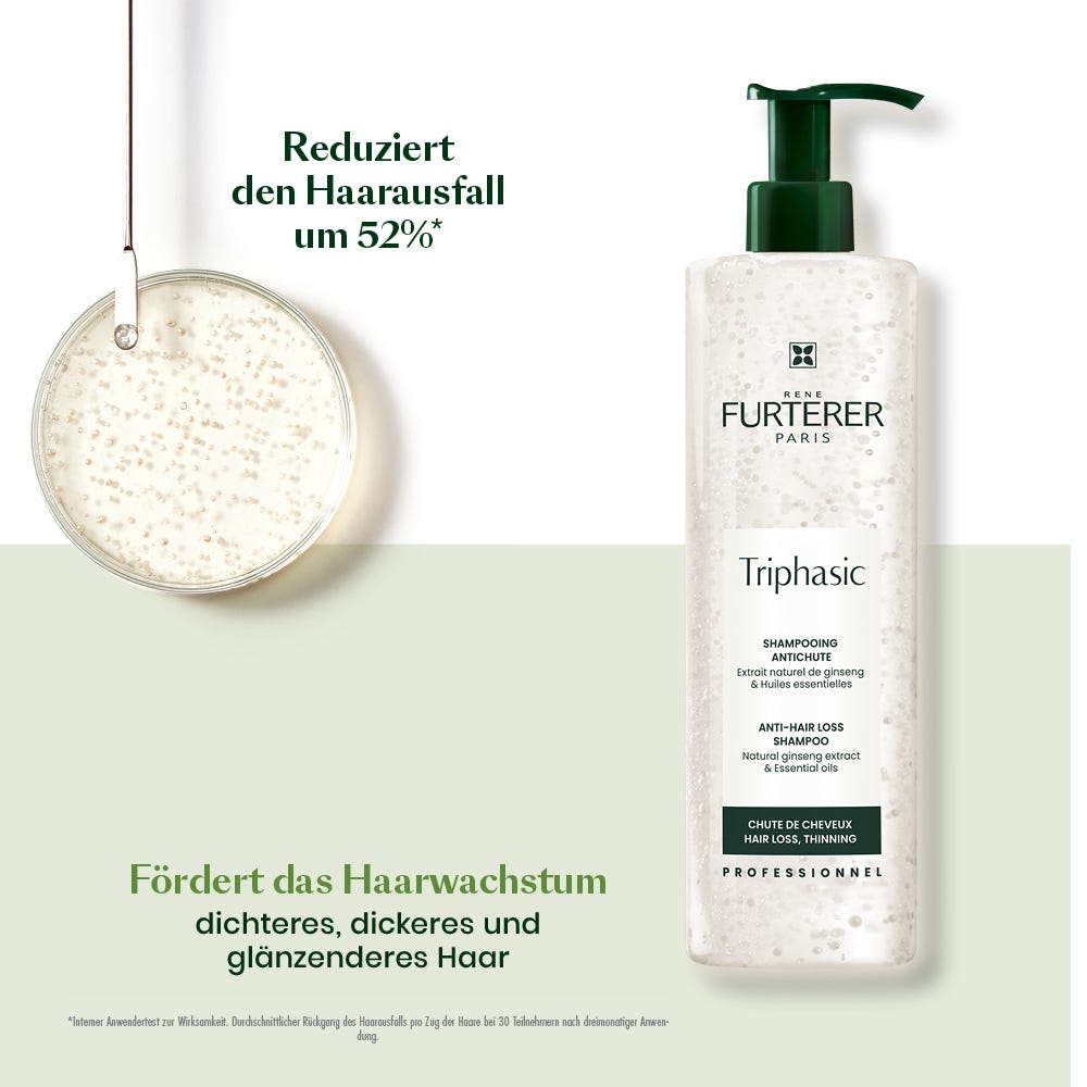 Rene Furterer Triphasic Shampoo bei Haarausfall 600 ml