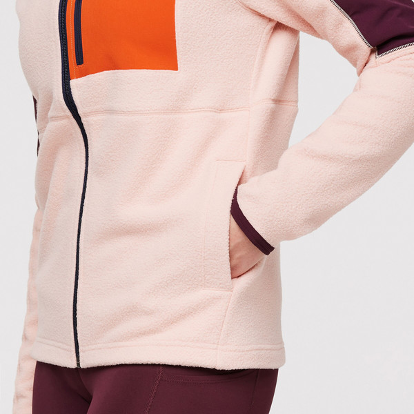 ABRAZO HOODED FULL-ZIP FLEECE JACKET Damen - Fleecejacke