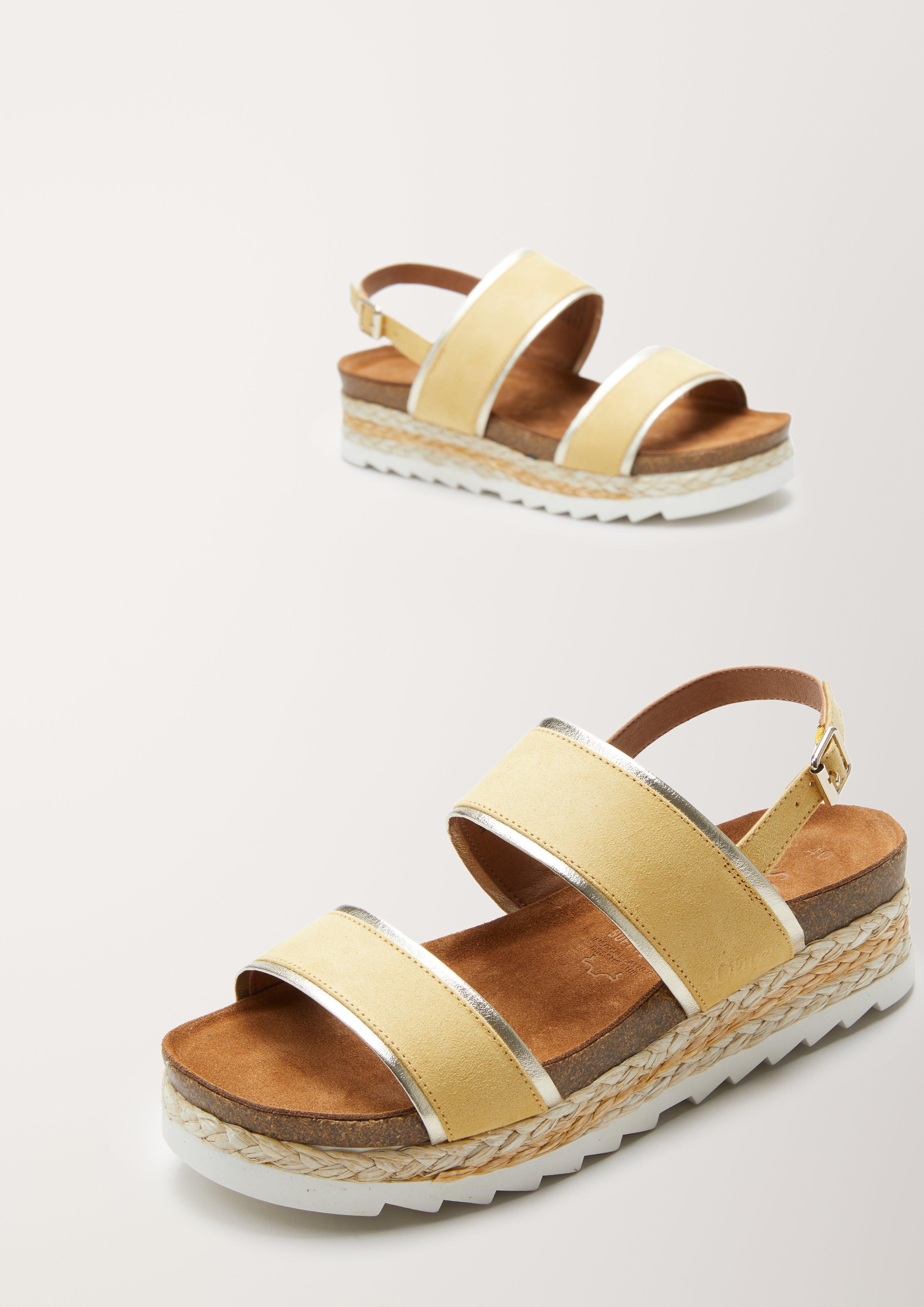 Sandalen mit Plateausohle  6005781-600