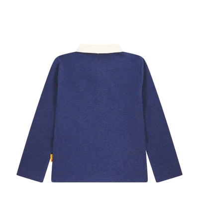 Poloshirt langarm, dunkelblau für Jungs