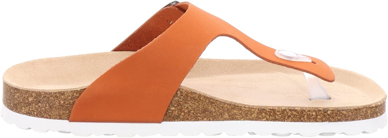 AMBITIOUS Komfort Sandalen rot Natural Sense