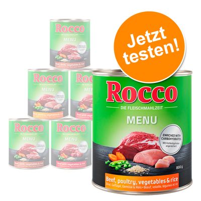 Rocco gemischte Probierpakete 6 x 800 g