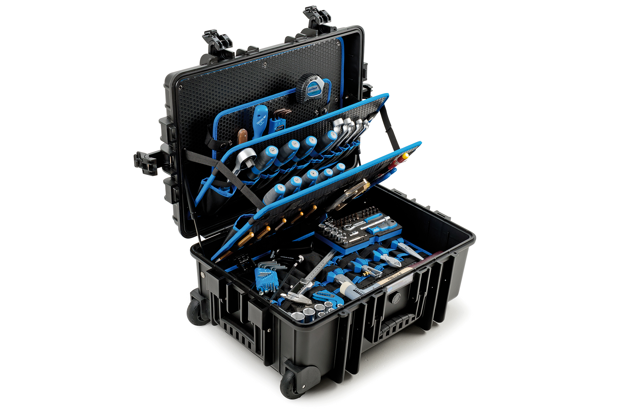 Gedore 8087270 117,19/P JET 6700 Coffret à outils à roulettes B&W 100 pièces