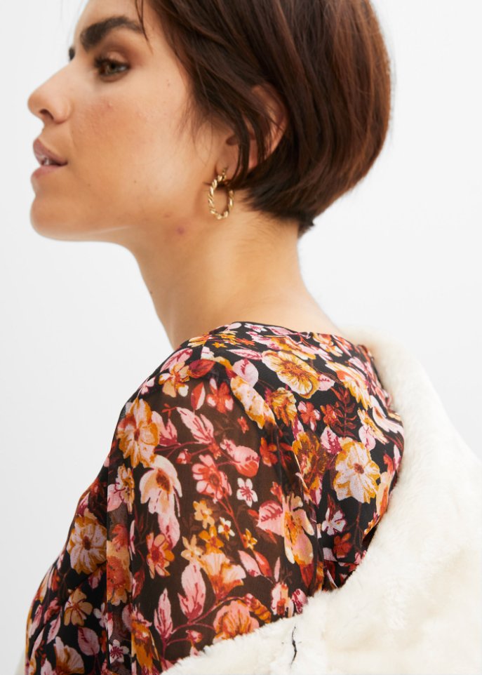 Chiffon-Kleid