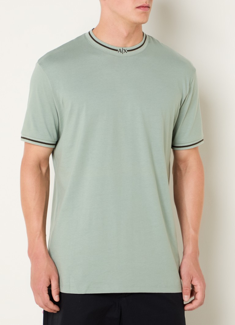 Tricou cu logo Armani Exchange