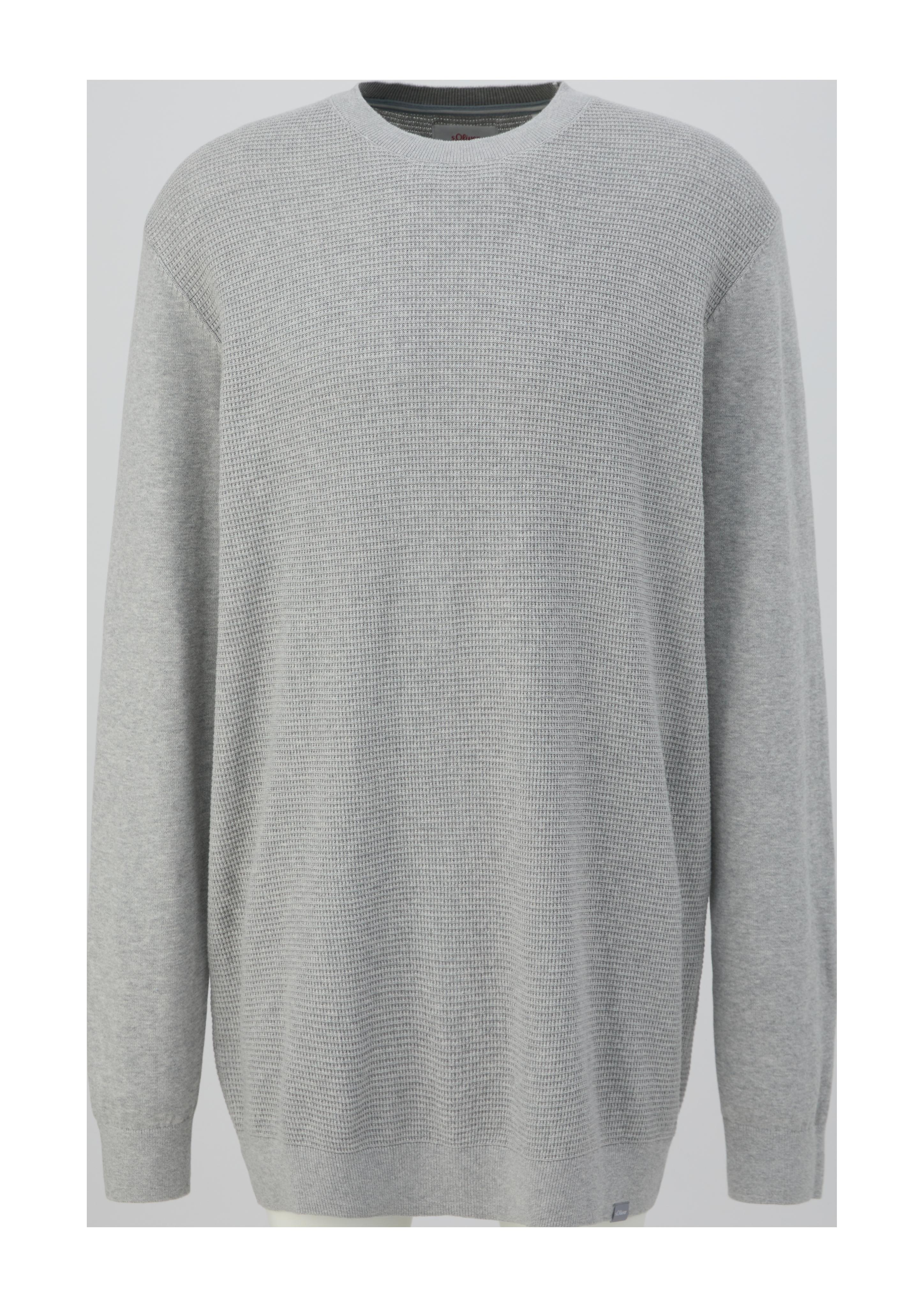 Strickpullover im Fabricmix  2143464-90W1