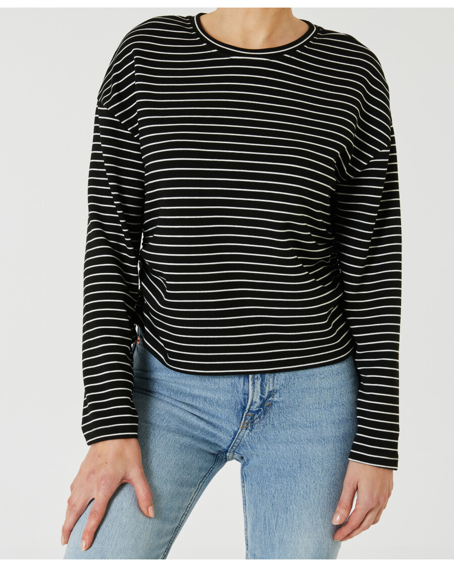 Gestreiftes Sweatshirt