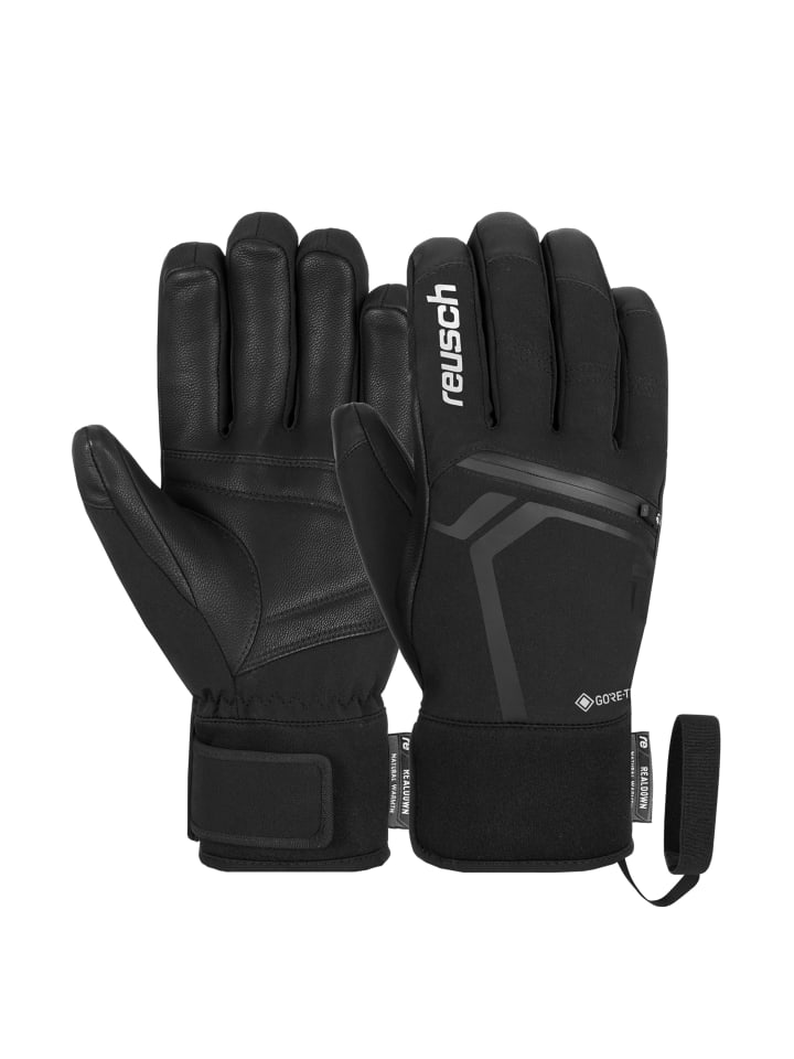 Reusch Fingerhandschuhe Down Spirit GORE-TEX SC in 7702 black / silver günstig kaufen