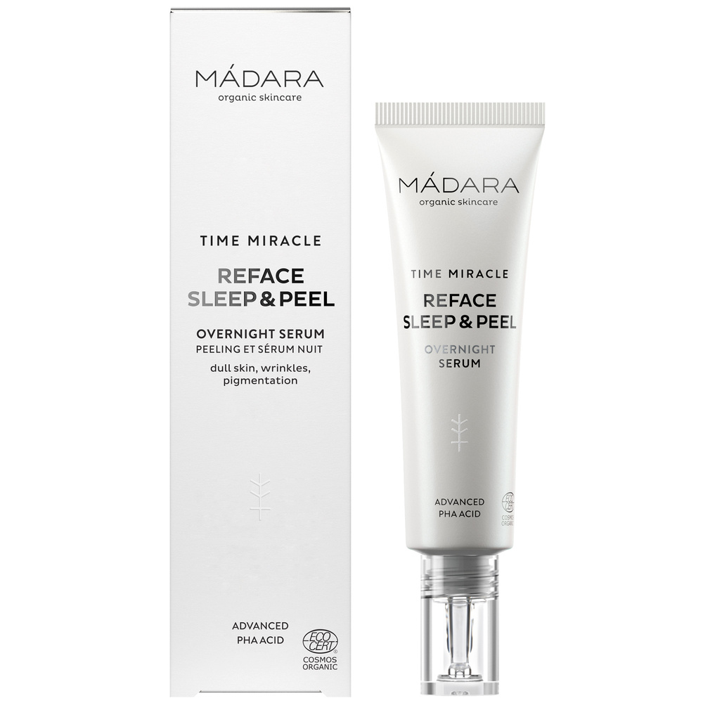 Madara TIME MIRACLE Reface Sleep & Peel Overnight Serum Time Miracle Sérum Resurfaçant Sleep & Peel