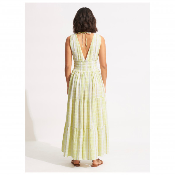 Seafolly - Women's Textured Gingham Max Dress - Kleid