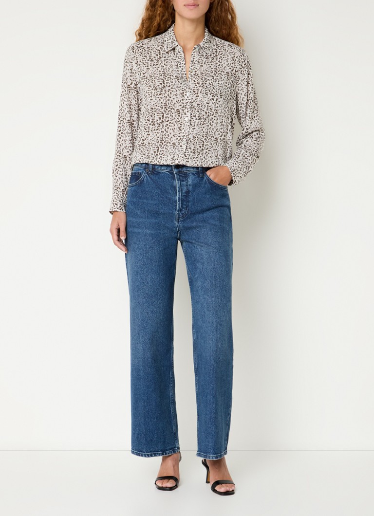 Blusa Josephine da Rails com estampa de leopardo