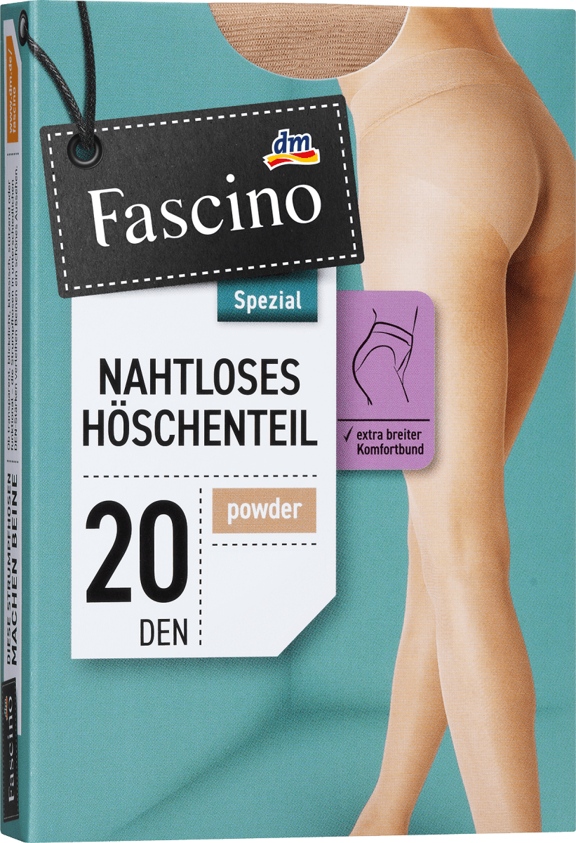 Strumpfhose mit nahtlosem Höschenteil powder Gr. 46/48, 20 DEN, 1 St