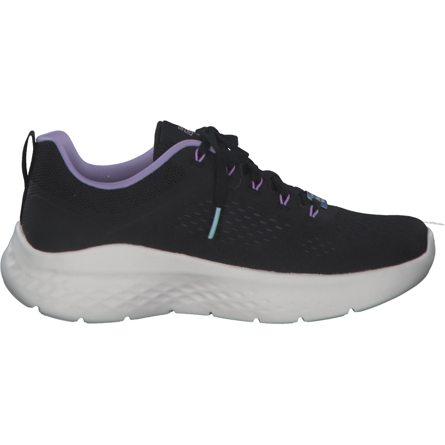 Skechers 129423, Schnürschuhe, Damen, black purple