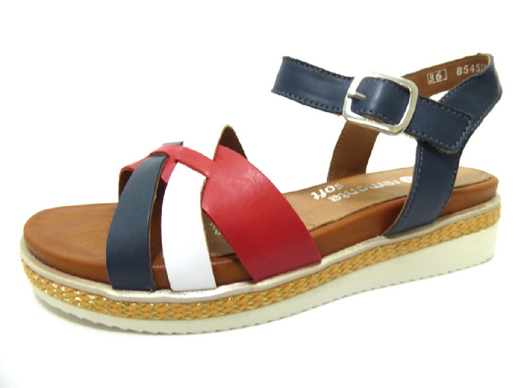 REMONTE Klassische Sandalen blau