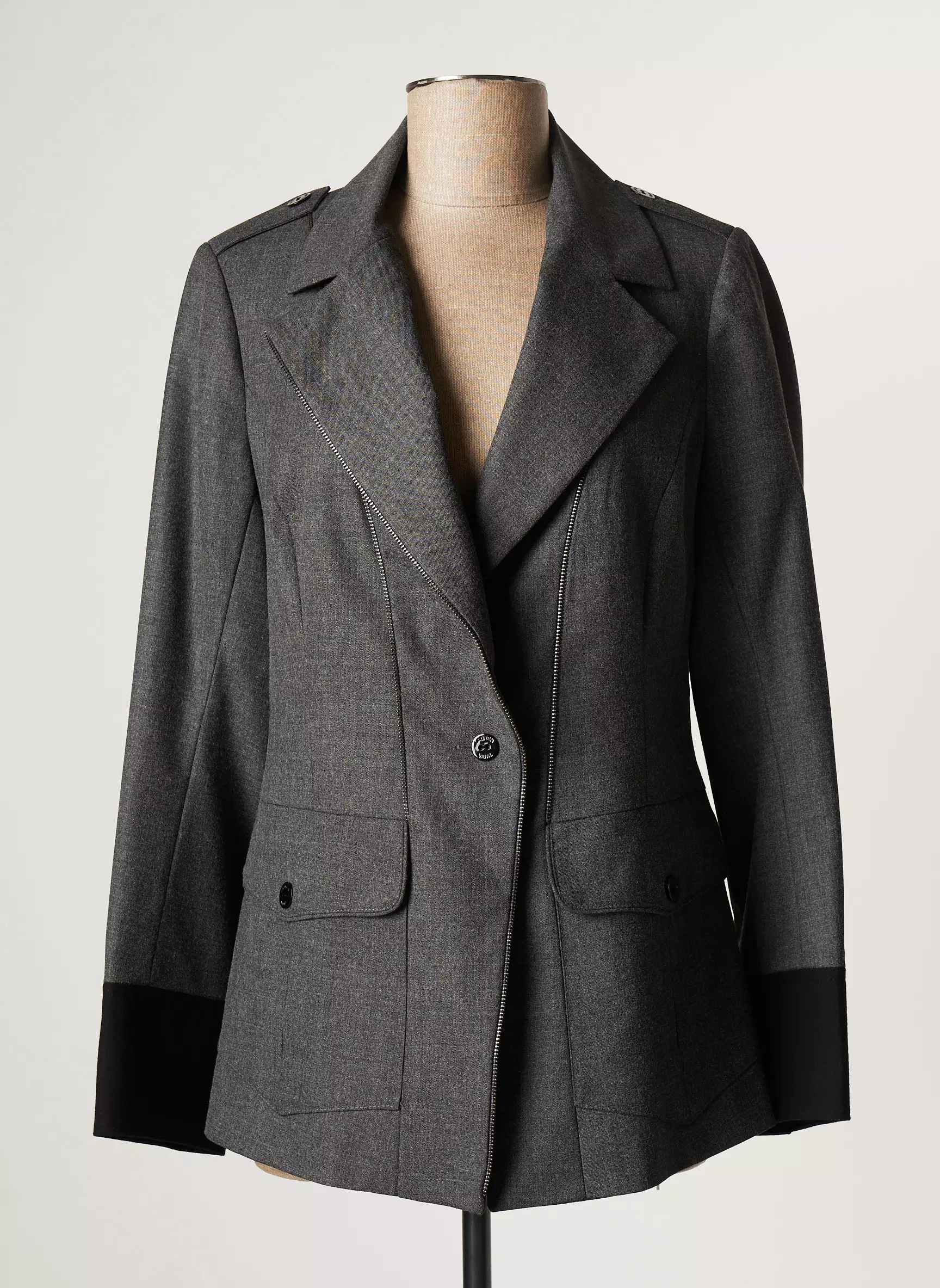 Lauren Vidal Blazers Femme couleur gris