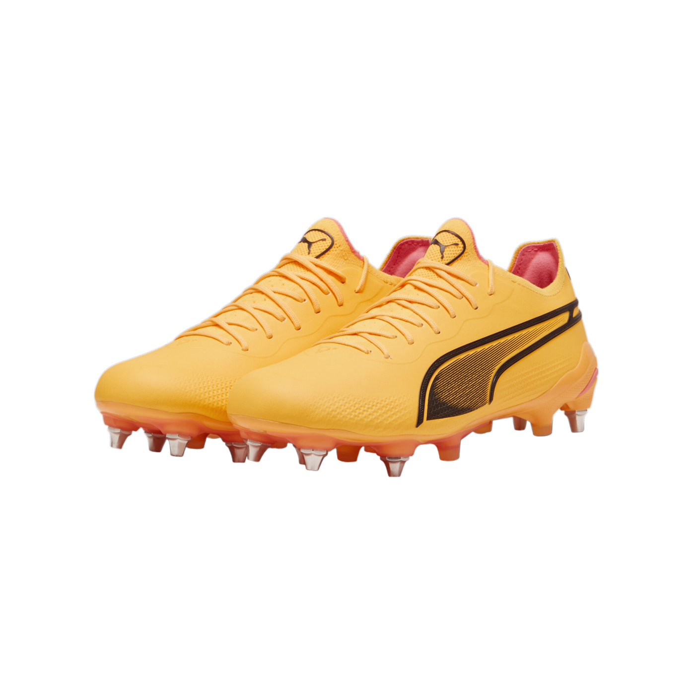 PUMA KING Ultimate MxSG Orange Schwarz F04