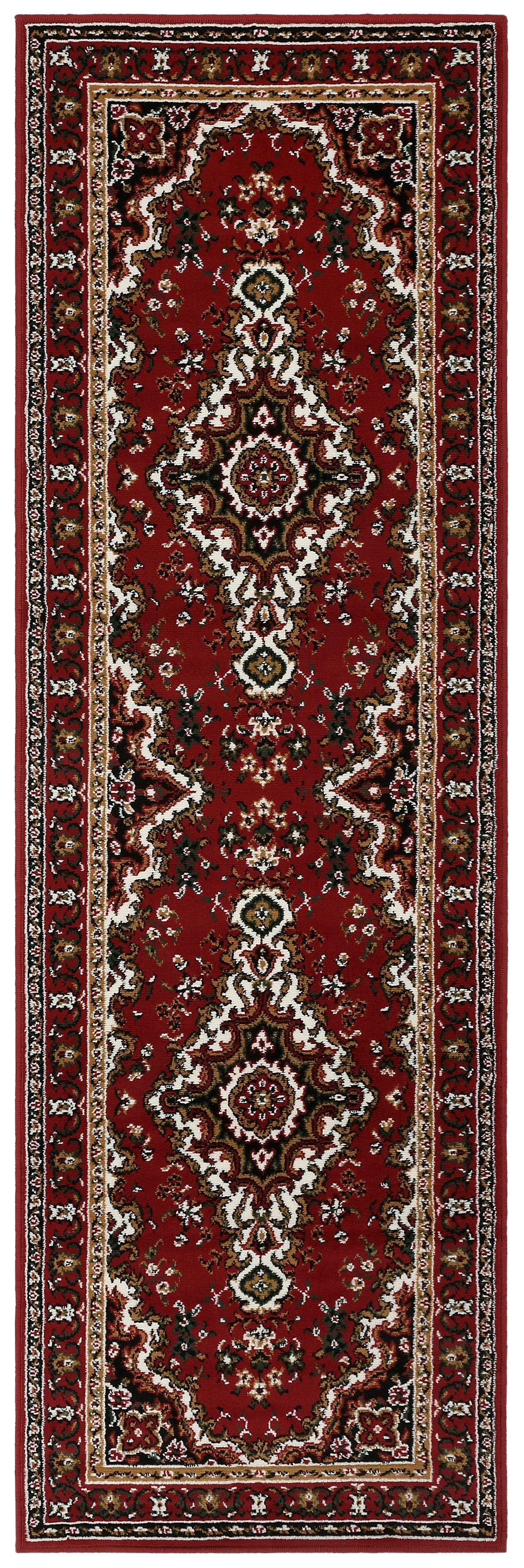 Läufer Oriental, Home affaire, rechteckig, Höhe: 7 mm, Läufer, Brücke, Kurzflor, Orient-Optik, mit Bordüre, gewebt