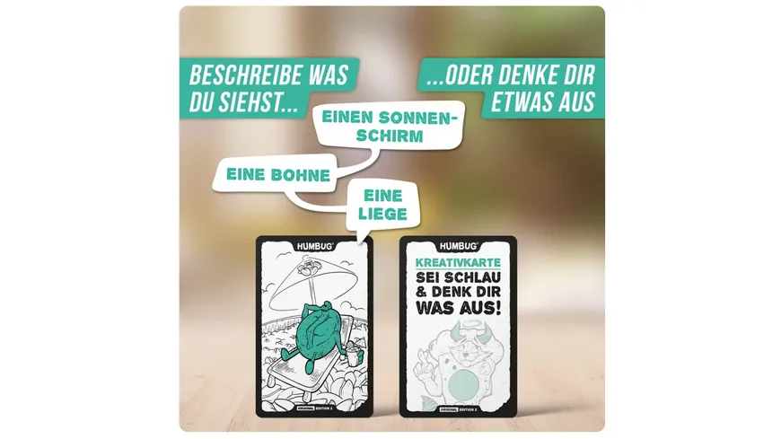 Denkriesen - HUMBUG Original Edition Nr. 2 - Das zweifelhafte Kartenspiel