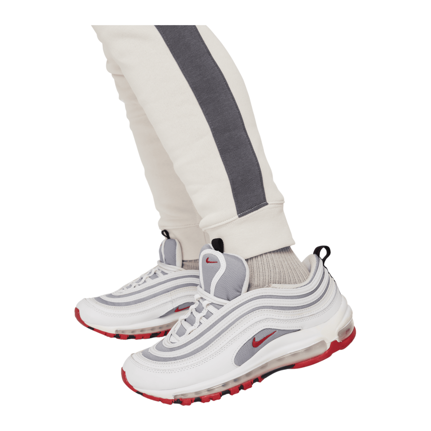 Nike Air Fleece Cargo Hose Kids Braun Grau F104