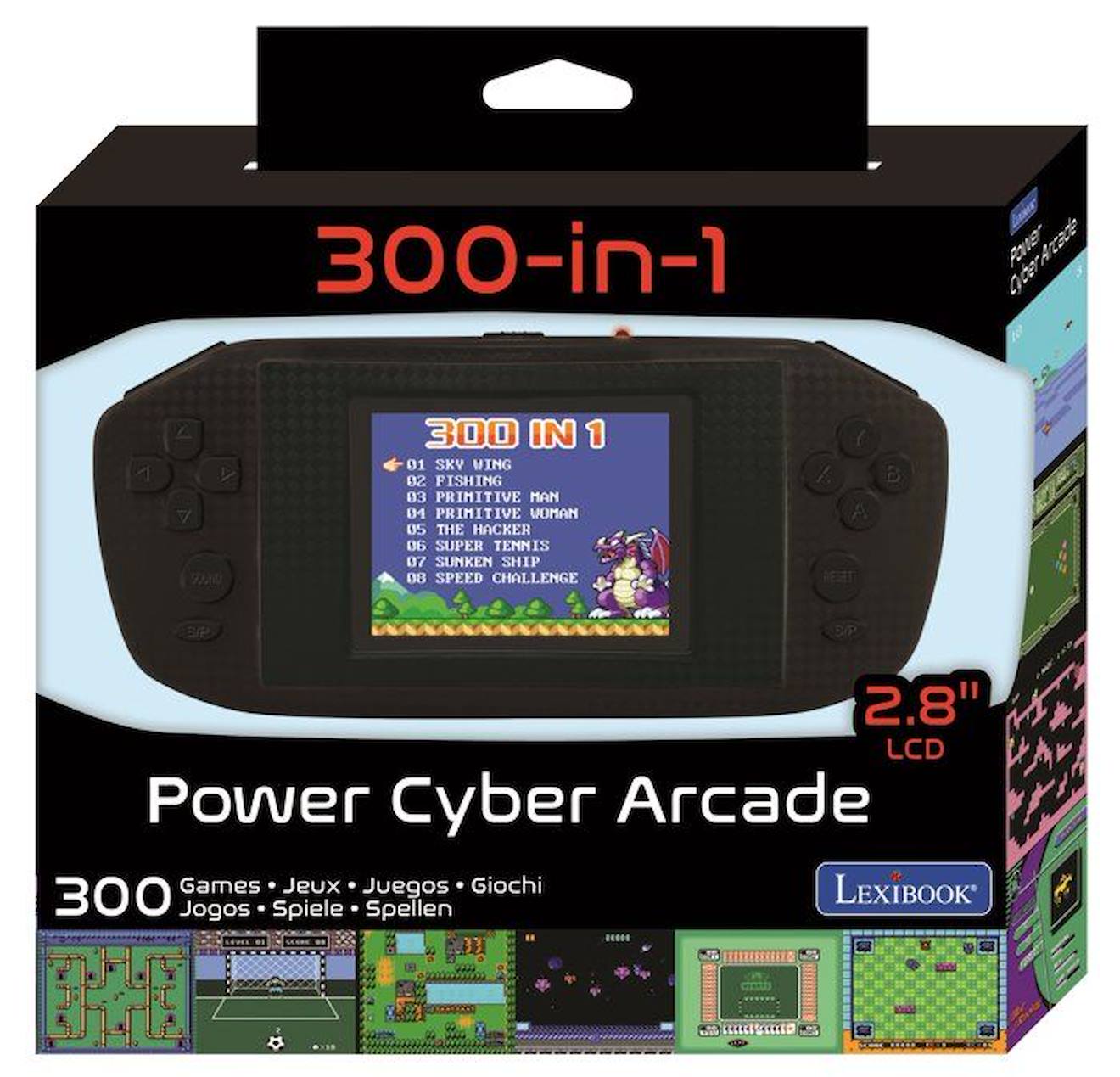 Console portable Compact Power Cyber Arcade®