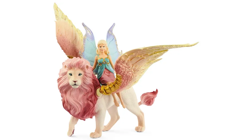 Schleich 70714 - bayala - Elfe auf geflügeltem Löwe