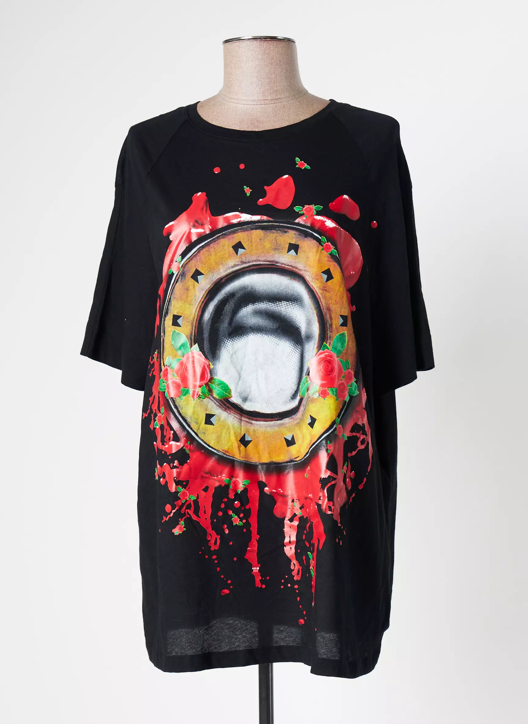 Faith Connexions Tuniquemanchecourte Femme couleur noir