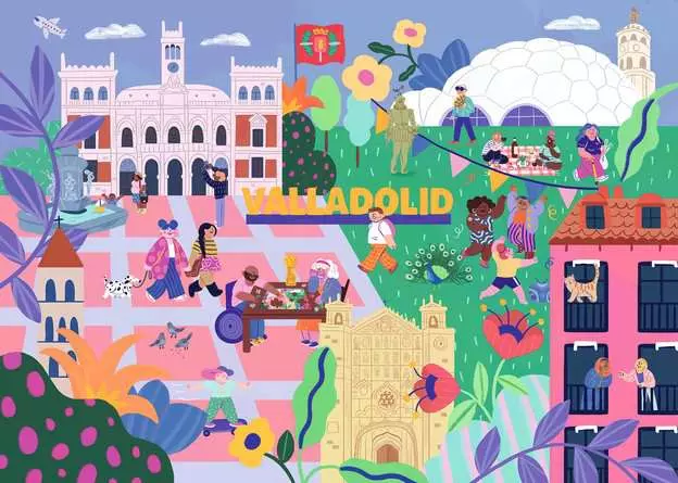 Puzzle 1000 Teile - Valladolid