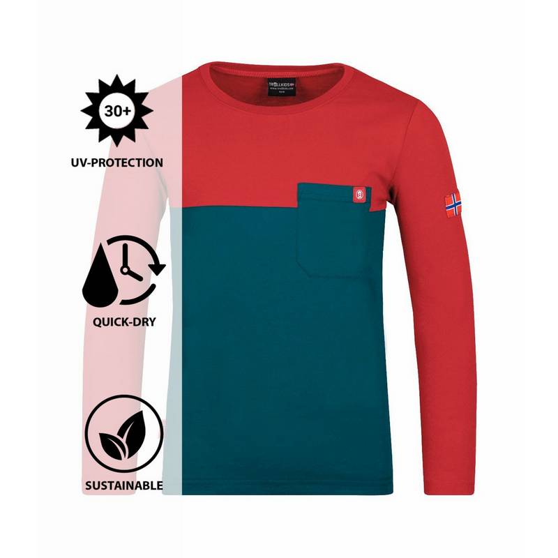 Trollkids Bergen Longshirt Kinder