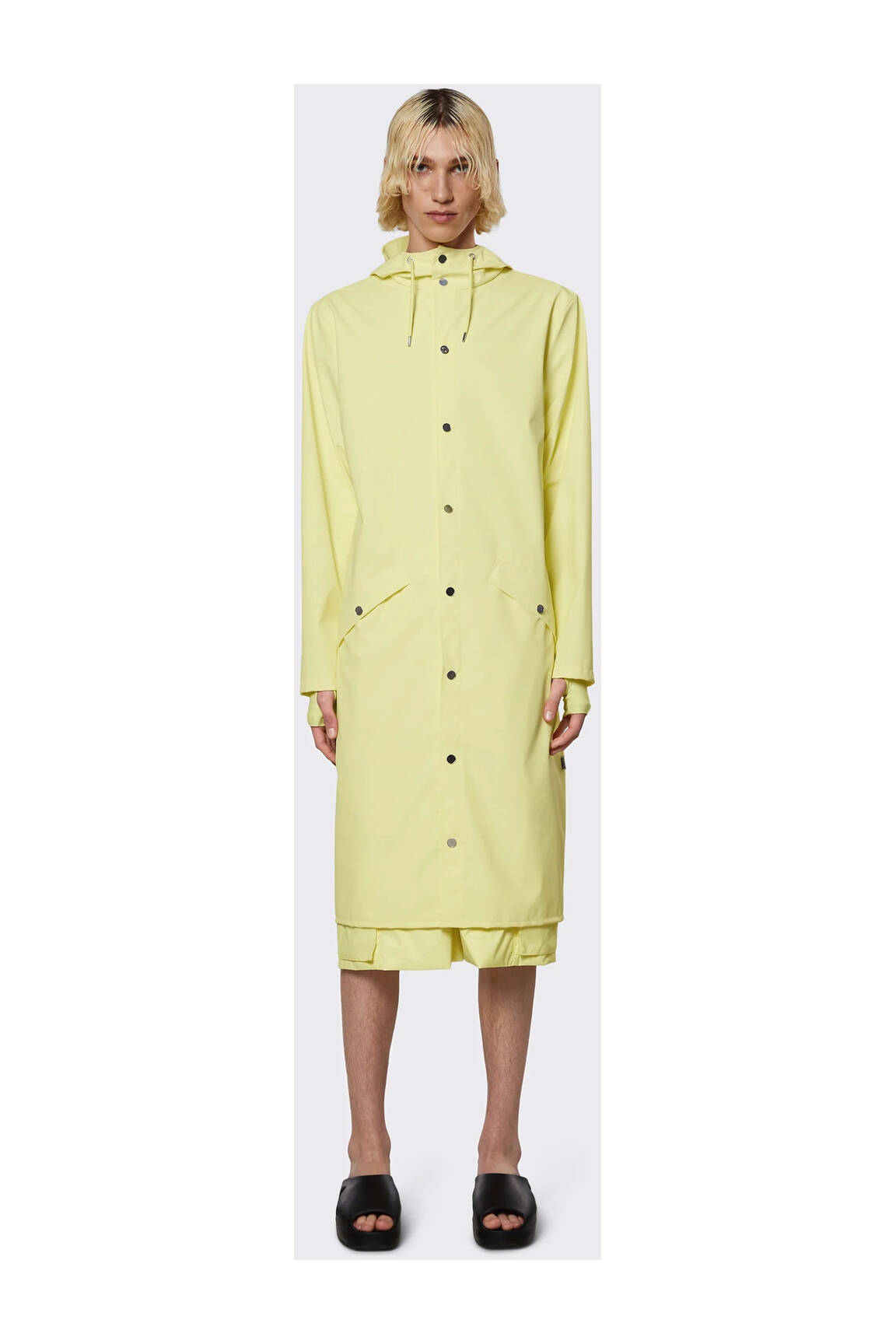 Rains Impermeables Trenchs Unisexe couleur jaune