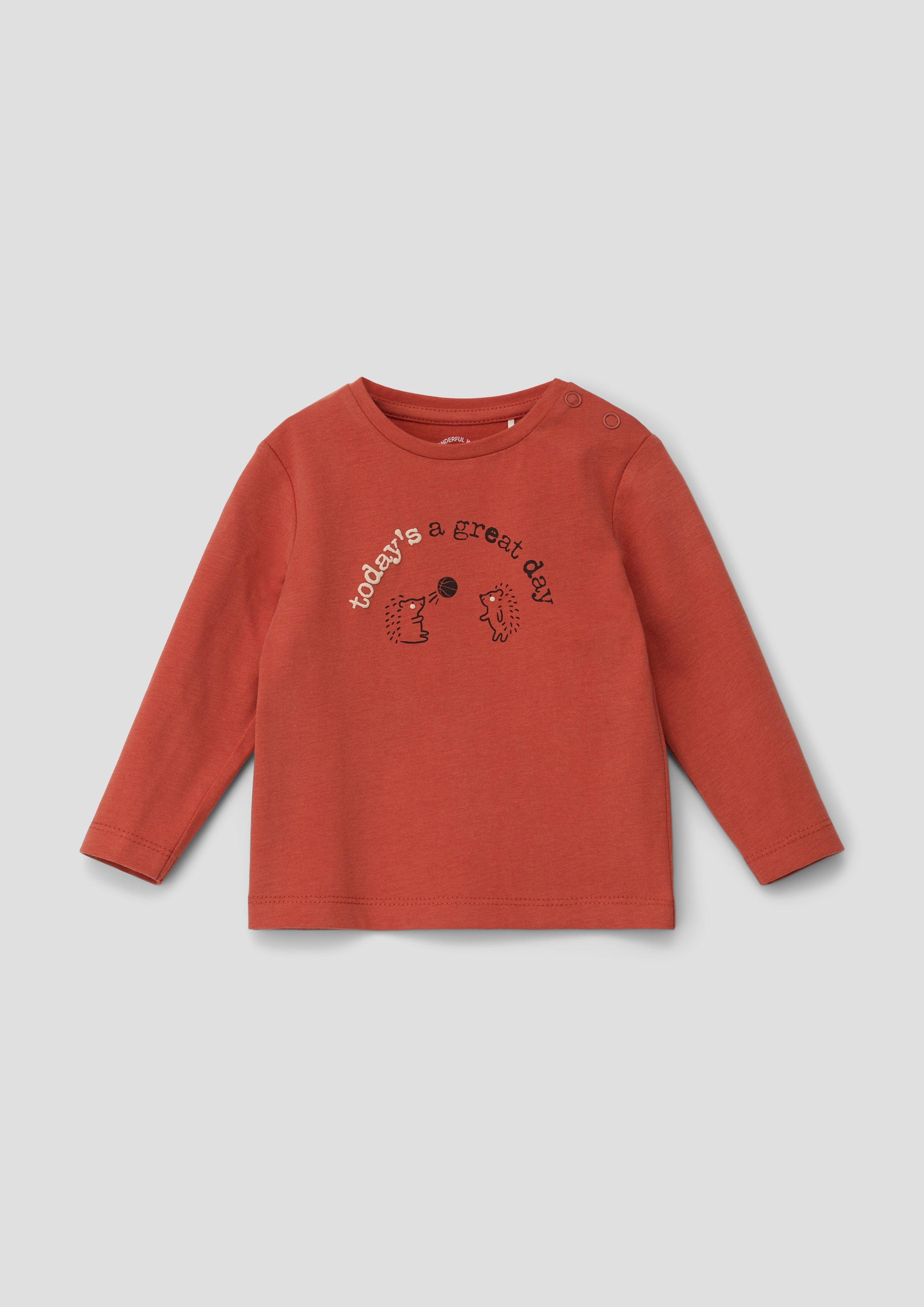 Longsleeve mit Frontprint  2133951-2764